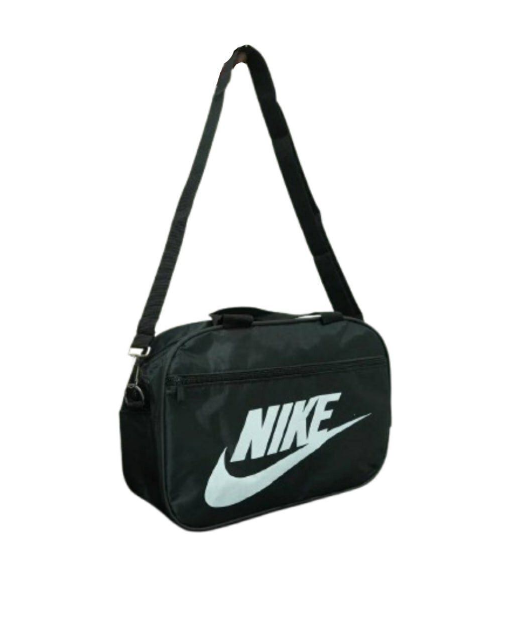 Сумка-рюкзак  Nike, фактура гладкая, черный