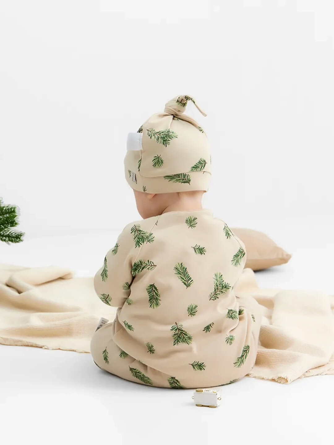 Комбинезон NEO Parfum, размер 80, бежевый — фото 1