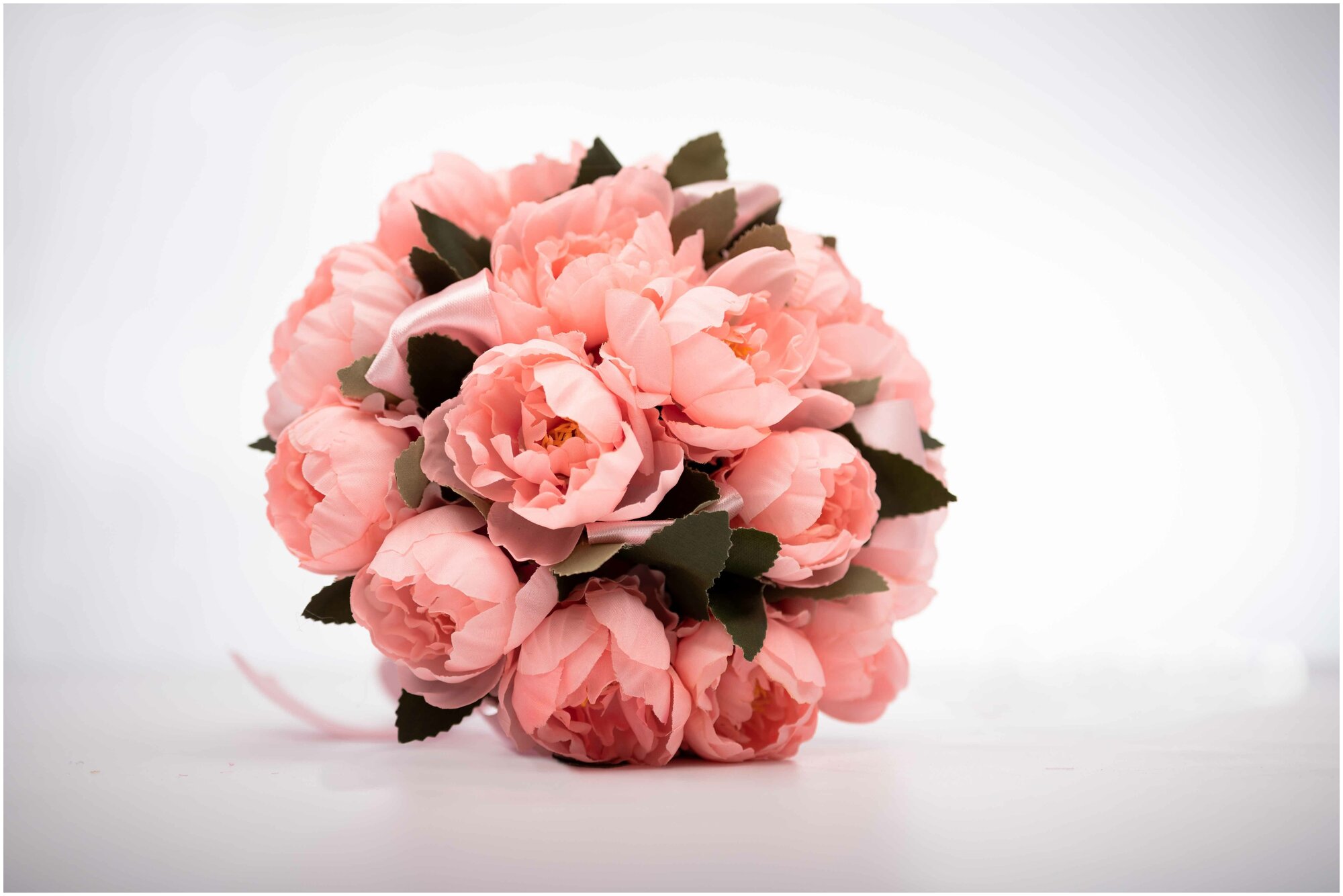 Букет-дублер невесты в розовом цвете / Букет невесты для конкурса из искусственных цветов