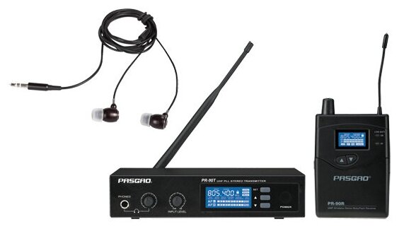 Pasgao PR90 система индивидуального мониторинга, 160 каналов