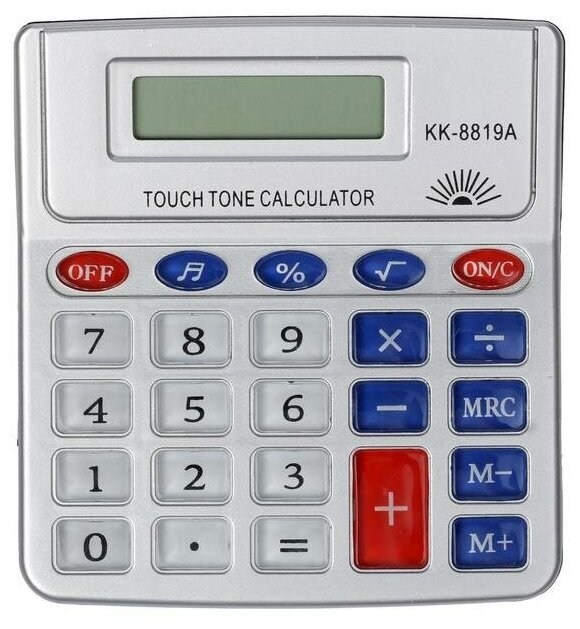 Калькулятор настольный 08-разрядный KK-8819А с мелодией 2404988