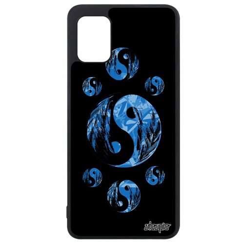 фото Чехол на телефон // galaxy a31 // "инь и ян" буддизм черное и белое, utaupia, черный