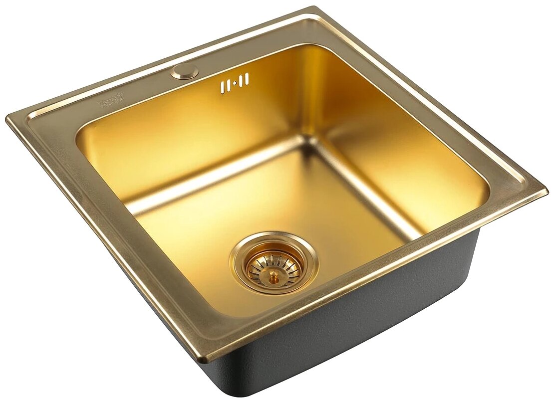 Мойка кухонная ZORG INOX SZR 5050 BRONZE ZORG Мойка кухонная ZORG INOX SZR 5050 BRONZE