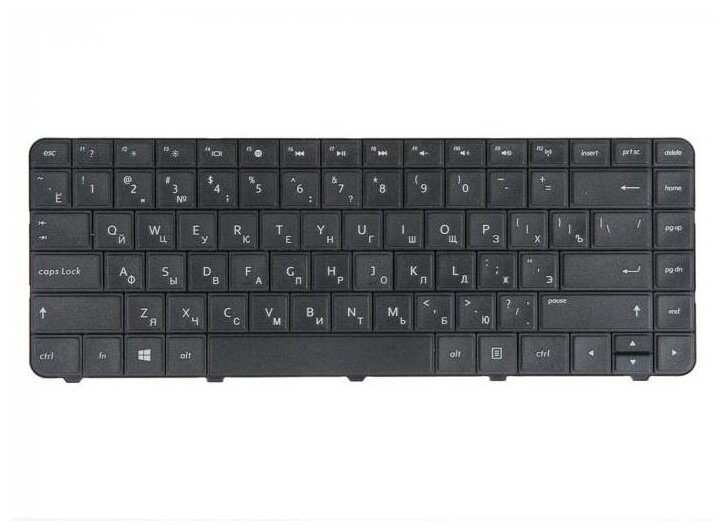 Клавиатура для ноутбука HP Pavilion G4-1000 G6 G6-1000 CQ43 CQ57 черная 928₽