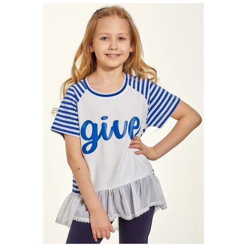 Футболка COLABEAR, Размер 146 см, Белый, 684350