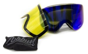 ASHBURY HORNET White Trlangle (Gold Mirror Lens/Yellow Spare)