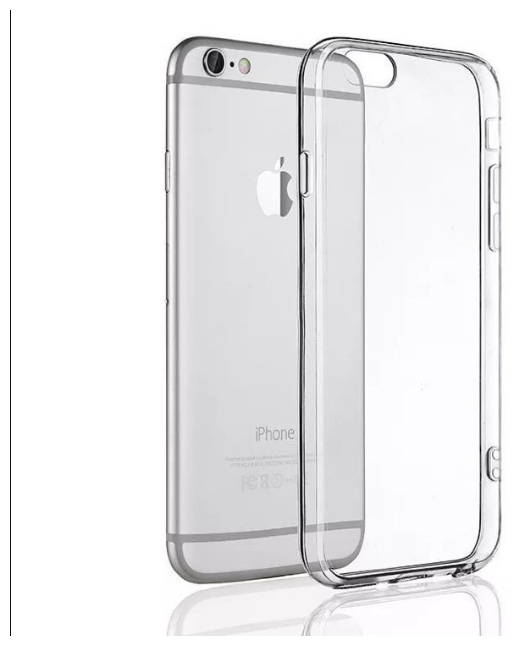 Силиконовый чехол для iPhone 6 / 6s прозрачный