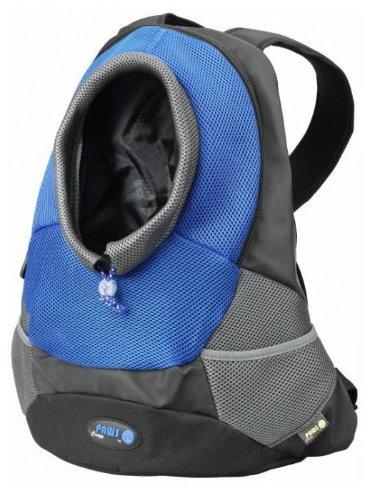 Рюкзак для переноски собак EBI "CRAZY PAWS Maria S", синий, 37х14х36.5см (Нидерланды)