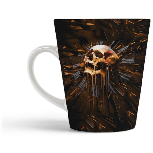 фото Кружка-латте coolpodarok арт череп6