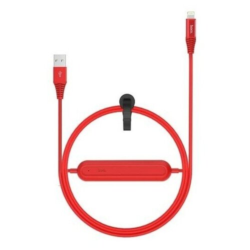 фото Кабель usb lightning 8pin hoco u22 u be аккумулятор 2000mah красный