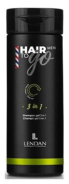 Шампунь-гель 3 в 1, 100 мл/ Shampoo-Gel Hair To Go Men, Lendan (Лендан) 100 мл