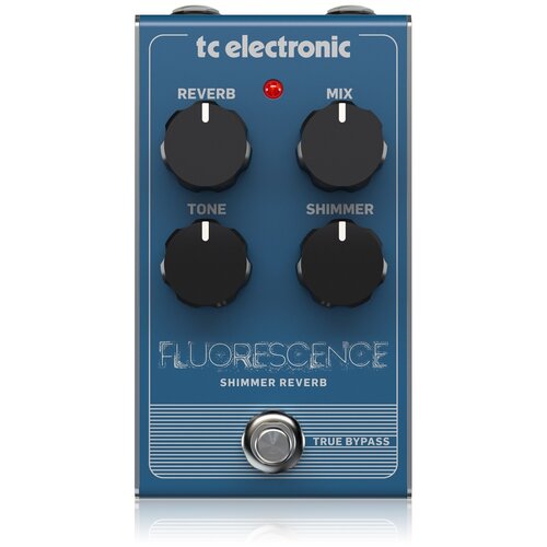 Гитарная педаль эффекта ревербератор - TC ELECTRONIC FLUORESCENCE SHIMMER REVERB tc electronic педаль fluorescence shimmer reverb