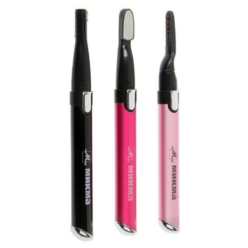 Набор 3 в 1 микма ИП 2151 2 Вт 1хААА триммер завивка ресниц полировка ногтей 1 шт 71600₽