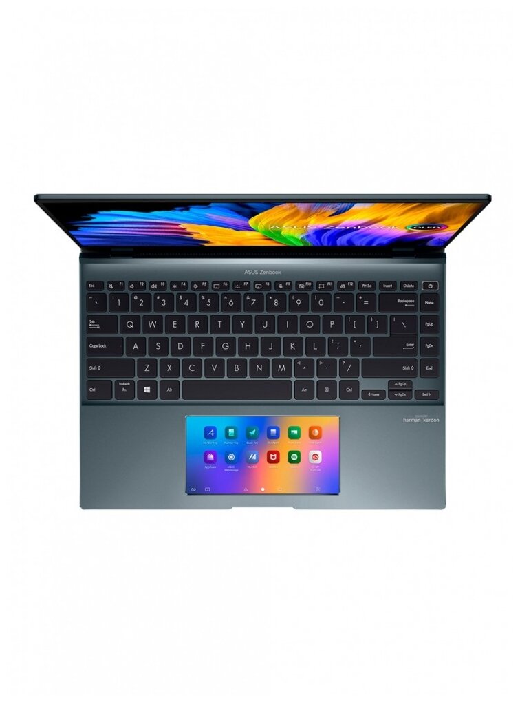 14 Ноутбук ASUS ZenBook 14X OLED UX5400EA-KN132T 90NB0TA3-M02340 серый - 2880x1800 OLED Intel Core i5-1135G7 ядра 4 х 24 ГГц RAM 8 ГБ SSD 512 ГБ Intel Iris Xe Graphics Windows 10 Home Single Language