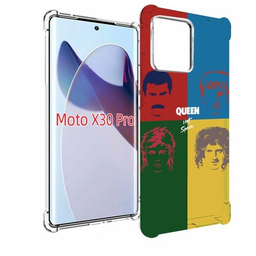 Чехол MyPads hot space queen альбом для Motorola Moto X30 Pro задняя-панель-накладка-бампер