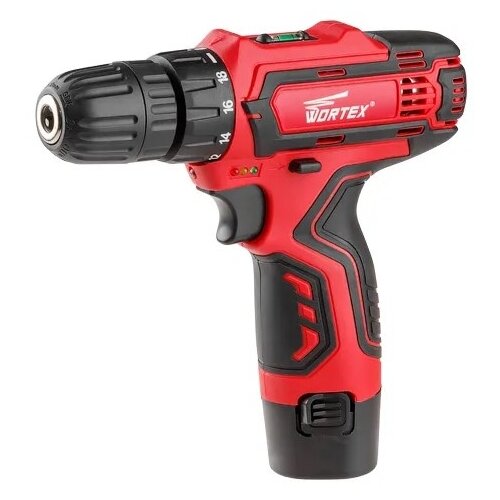 Аккум дрель-шуруповерт WORTEX BD 1213 Li в кор 120 В 1 акк 13 Ач Li-Ion 1 скор 23 Нм шурупы до 5 мм BD1213Li03129 307000₽