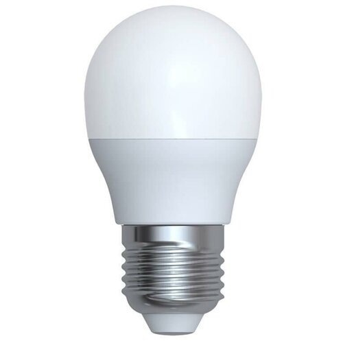фото Uniel лампа светодиодная (ul-00006533) uniel e27 6w 4000k матовая led-g45-6w/4000k/e27/fr/ra95 plk01wh