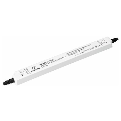 фото Arlight блок питания arpv-lv-24060-linear-pfc (24v, 2.5a, 60w) (arlight, ip66 пластик) 032844