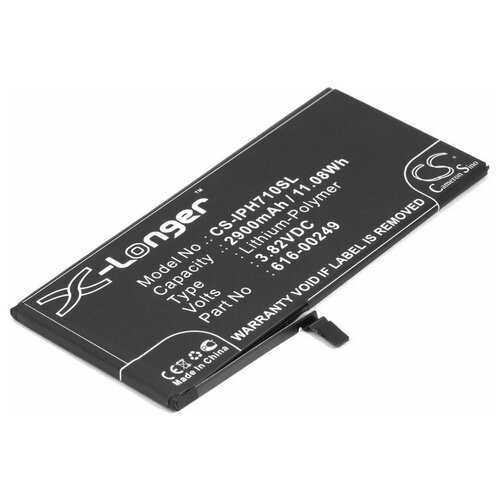 фото Аккумулятор для телефона apple iphone 7 plus (616-00249) 2900mah sino power