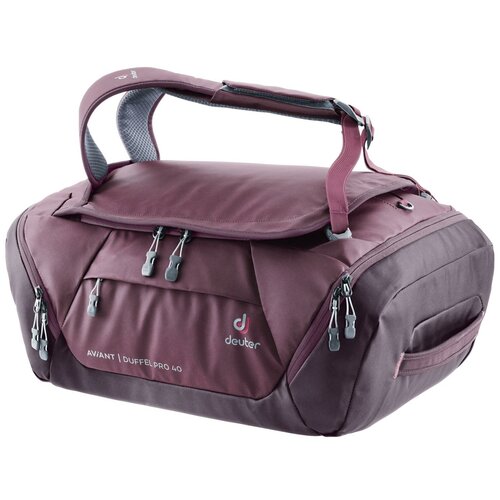 фото Сумка дорожная deuter aviant duffel pro 40 maron/aubergine