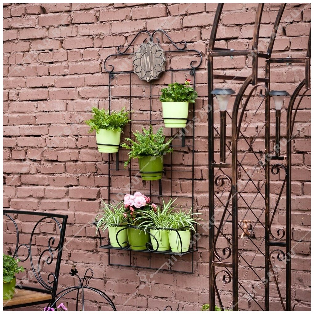 Садовая шпалера подвесная Flowerstand, металл, артикул 57-803 - фотография № 3