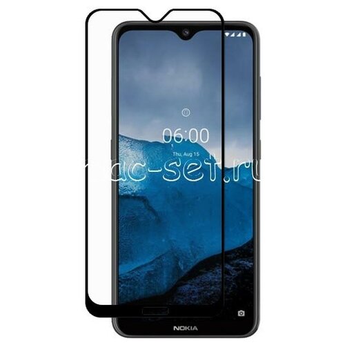 Защитное стекло для Nokia 6.2 на весь экран 6.3 с черной рамкой защитное 3d стекло для nokia 6 1 изогнутое на весь экран 5 5 с черной рамкой