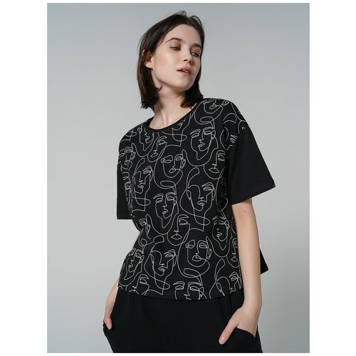 фото Футболка твое, размер xs, черный