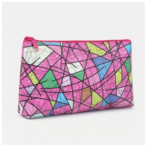 фото Косметичка на молнии, цвет малиновый нет бренда