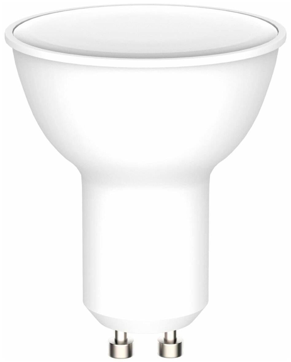 Лампа светодиодная Lexman Plastic Frosted GU10 220-240 В 7.5 Вт матовая 700 лм нейтральный белый свет