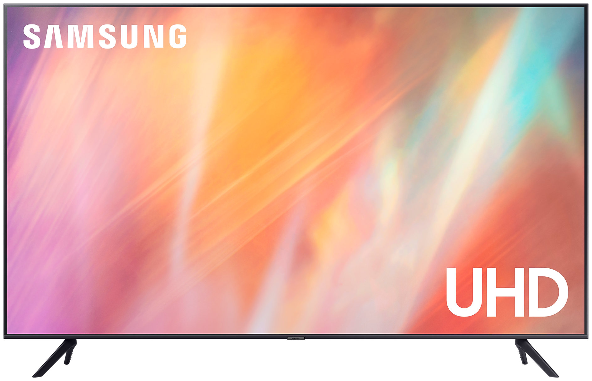 Телевизор Samsung UE50AU7160U 2021 HDR, LED, серый титан