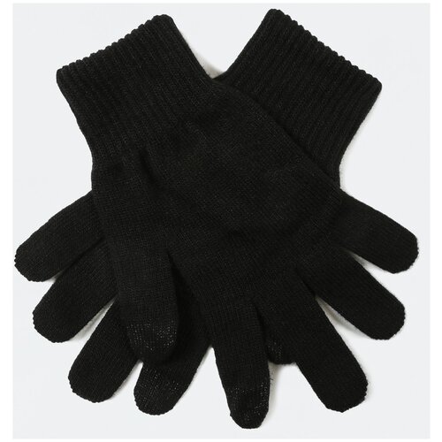 Перчатки Levi's, размер S, черный women gloves winter touch screen 2021 new long style suede touch screen gloves black gray composite suede fashion