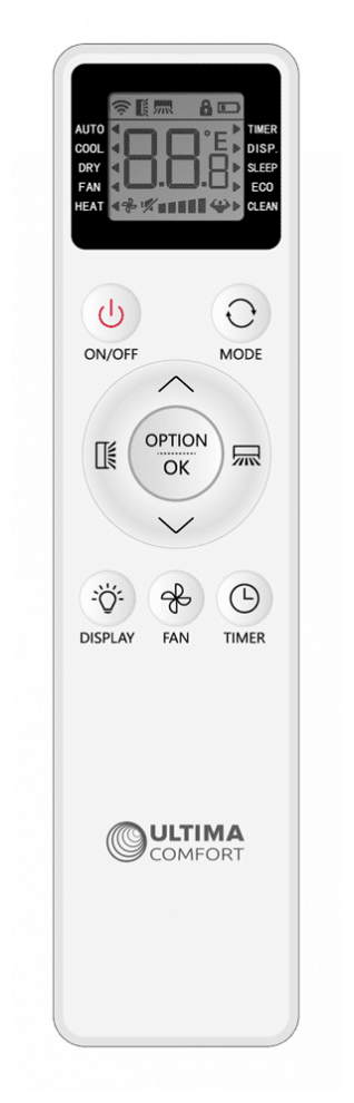Настенная сплит-система Ultima Comfort ECLIPSE ECL-18PN - фотография № 3
