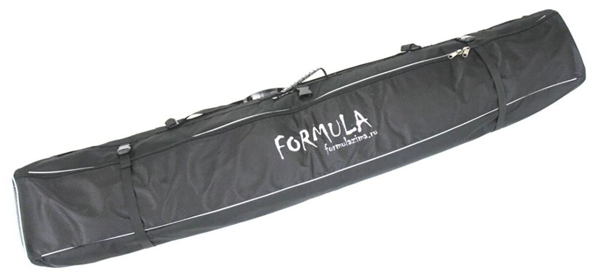 Чехол для горных лыж FormulaZima "Voyage-2", 180 cм, черный