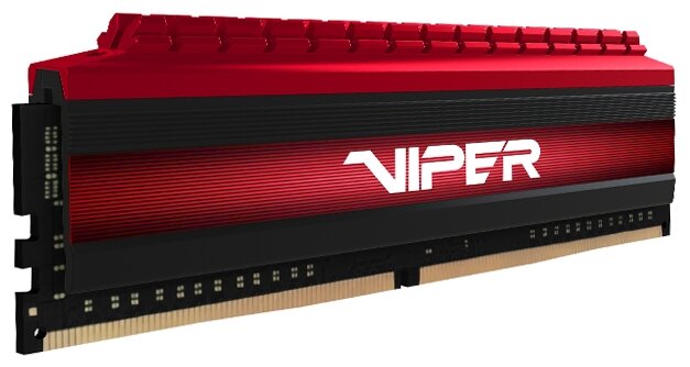 Модуль памяти DDR4 16GB (2*8GB) Patriot Memory PV416G320C6K Viper 4 PC4-25600 3200MHz CL16 1.35V Радиатор RTL