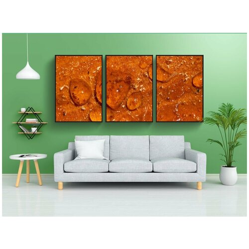 фото Набор модулных постеров для интерьера "смола, смола дерева, обрезка деревьев" 60x90 см. в тубусе, без рамки lotsprints