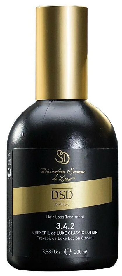 Divination Simone DeLuxe 3.4.2 HAIR LOSS TREATMENTS Лосьон для кожи головы Крексепил де Люкс, 122 г, 100 мл