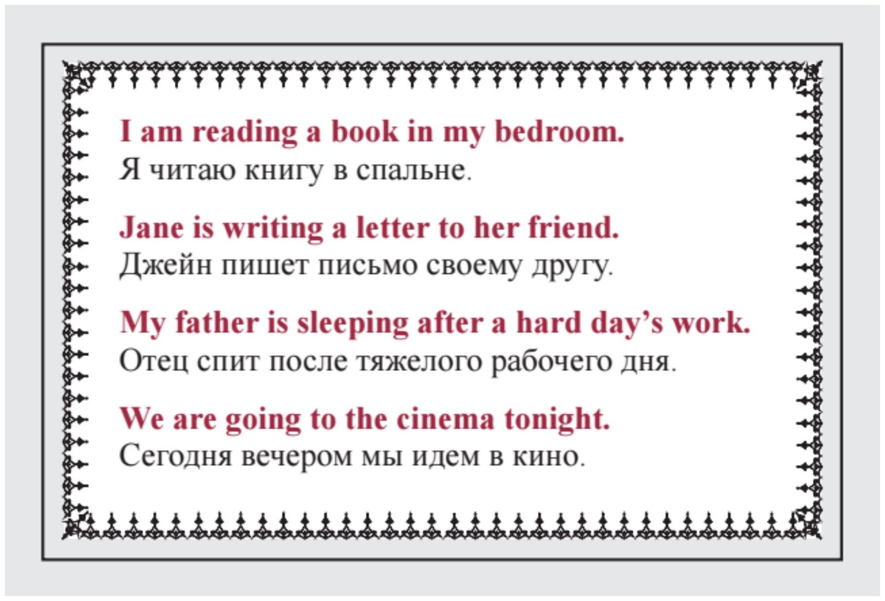 Speak English! Порядок слов в предложении: утверждение, отрицание, восклицание, вопрос. 29 карточек - фото №3
