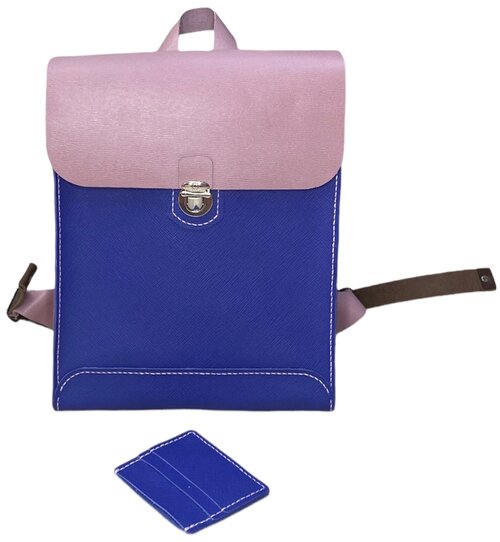 Рюкзак PS-Shew, синий, розовый