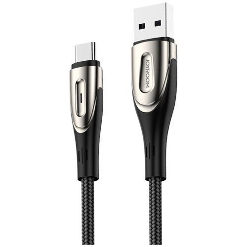 Joyroom / Кабель для зарядки /Кабель для зарядки Type-C USB 2м 3A в оплетке черный S-M411