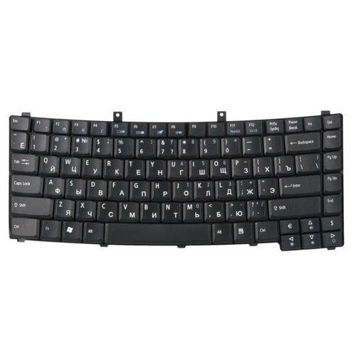 Клавиатура ZeepDeep для ноутбука Acer TravelMate 2300 2310 2340 2400 3200 3240 3260 3270 3280 3290 4000 8000 8100 черная гор Enter 975₽