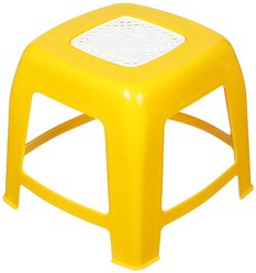 Стульчик детский Стандарт Пластик Групп жёлтый, 30х30х26.5 см