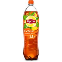 Чай Lipton черный Персик, 1.5 л