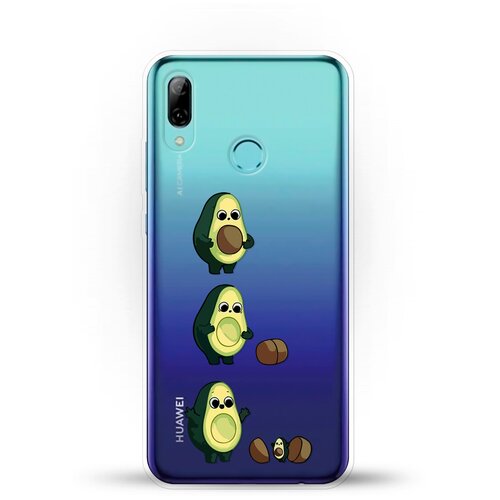 фото Силиконовый чехол авокадо из авокадо на huawei p smart (2019) andy & paul