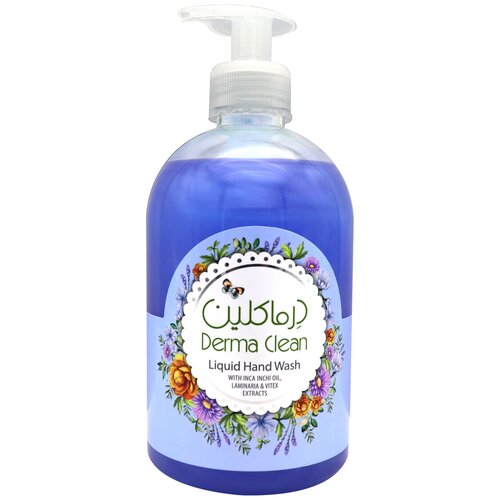Жидкое мыло Derma Clean с маслом инка инчи, экстрактом ламинарии и витекса, 500 мл.
