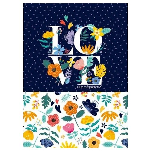 Блокнот 80 листов , 15*20, клетка, инт. обложка с тиснением, 