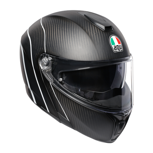 фото Шлем agv sportmodular multi refractive carbon/silver xs