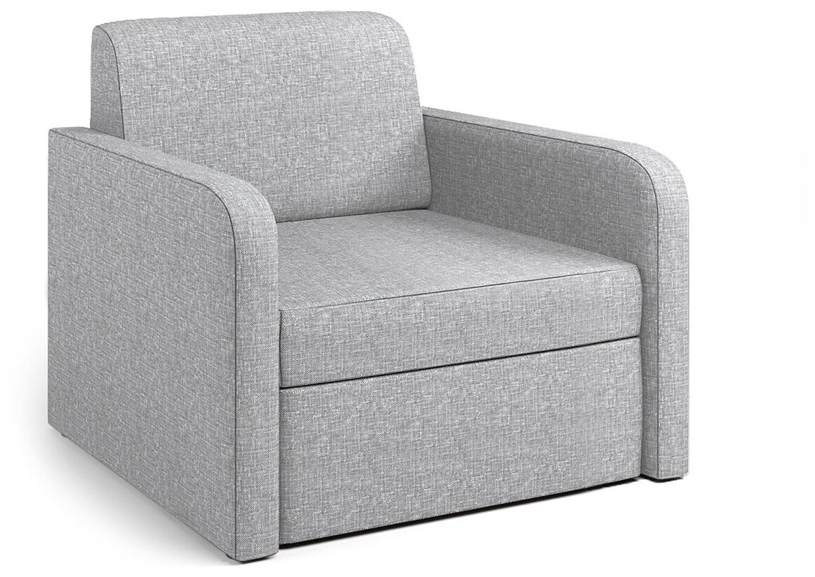 Кресло-кровать Шарм-Дизайн Бит Куба светло-серый