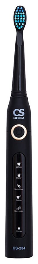 Электрическая зубная щетка CS MEDICA , цвет: черный - фото №2