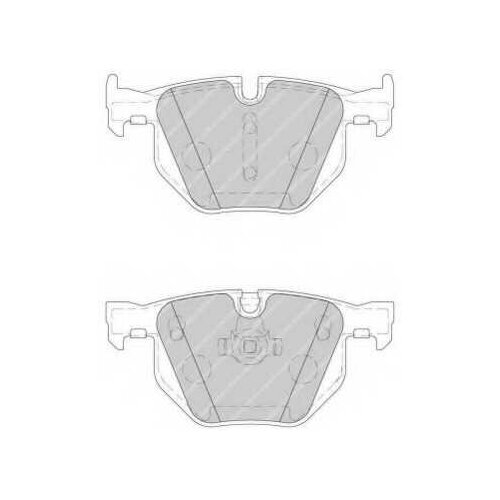 Колодки тормозные BMW 5(E60) 05- задн. Premier FERODO FDB1748