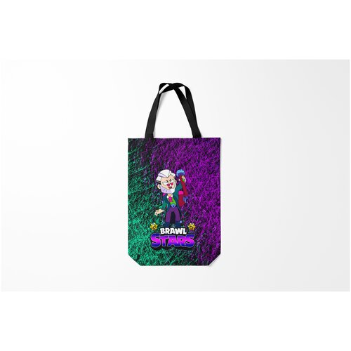 фото Сумка-шоппер / 31х42 см / геймерам / brawl stars stars/byron burnettie